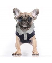 Polo Kennedy Navy pour chiens - Milk&Pepper