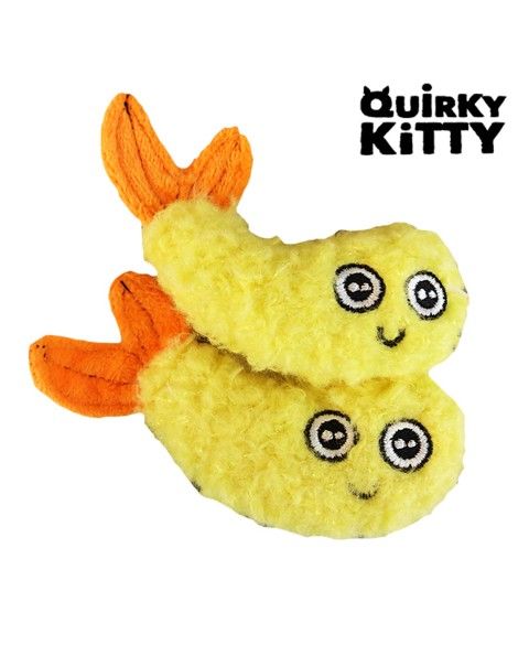 Jouet Kooky Tempura Shrimp pour chats - R2P Pet