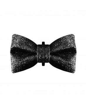 Black bow tie for dog Milkandpepper