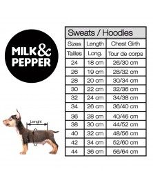 Sweat Size Guide Milk&Pepper