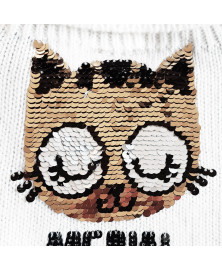 Meow dog sweater - Milk&Pepper