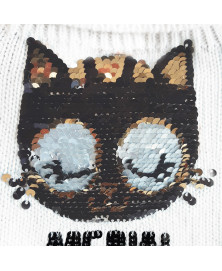 Meow dog sweater - Milk&Pepper