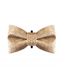 Golden dog bow tie - Milk&Pepper