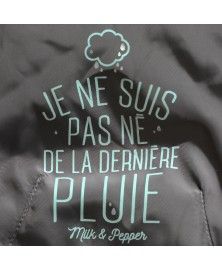 Windbreaker Regen Grey - Milk&Pepper