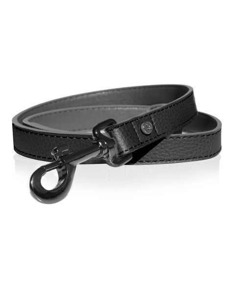 Laisse Smart Noir pour chiens - Milk&Pepper