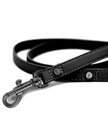 Laisse Boréal Black pour chiens - Milk&Pepper