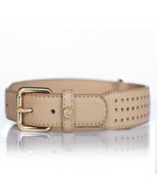 Collier Amaya Taupe pour chiens - Milk&Pepper
