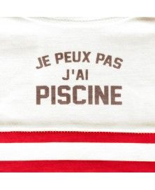 T-Shirt Pool Red - Milk&Pepper