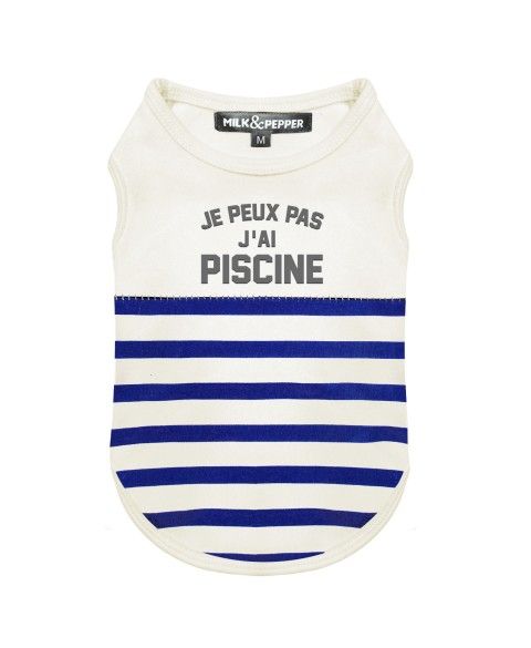 T-Shirt Pool Blue - Milk&Pepper