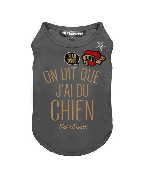 T-Shirt Swanky Dark Gray - Milk&Pepper